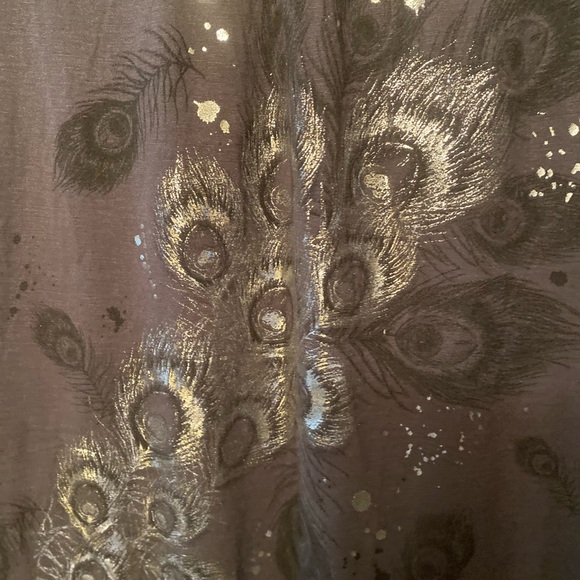 Peacock feather tunic L - Picture 4 of 6